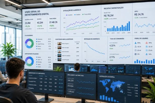 O Papel da Inteligência de Dados e da Inovação Tecnológica na Estruturação do Mercado de Entretenimento Digital