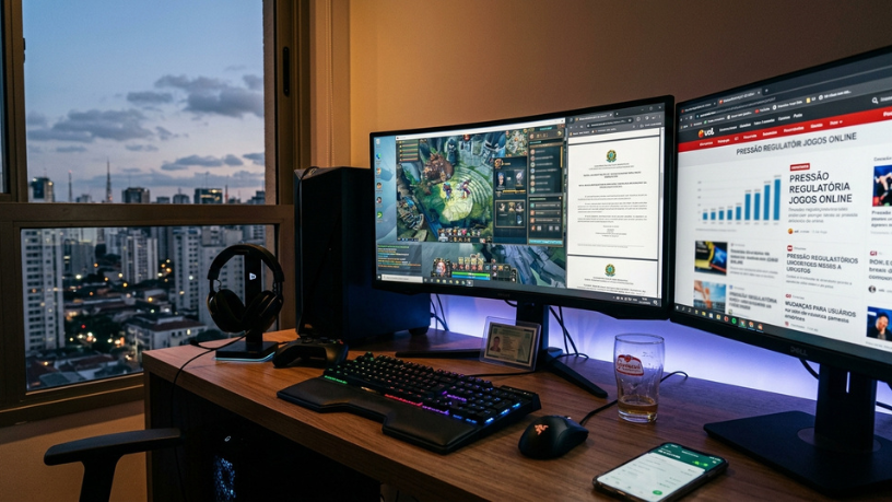 Jogos online no Brasil entram em nova fase de pressão regulatória; entenda o que pode mudar para usuários